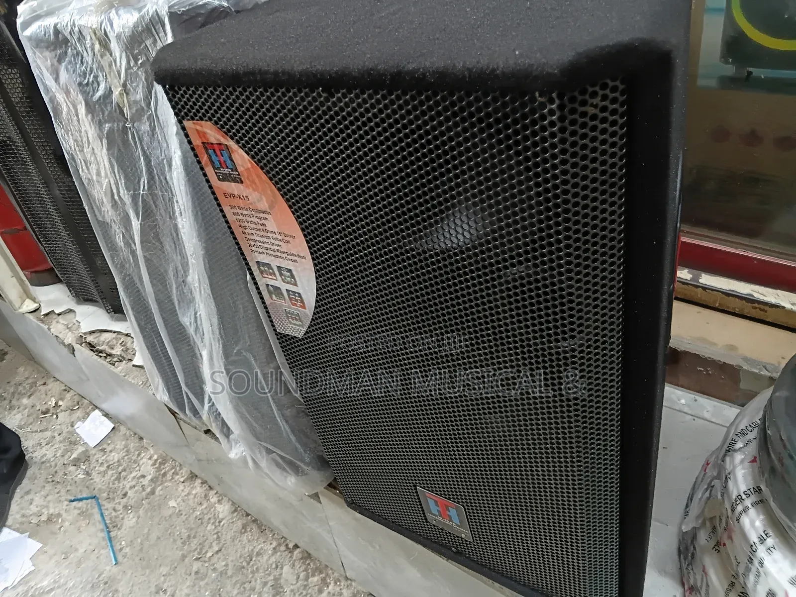 Hi-Tech Evp-X15 15 Inches Two-Way Passive Loudspeaker – Pair