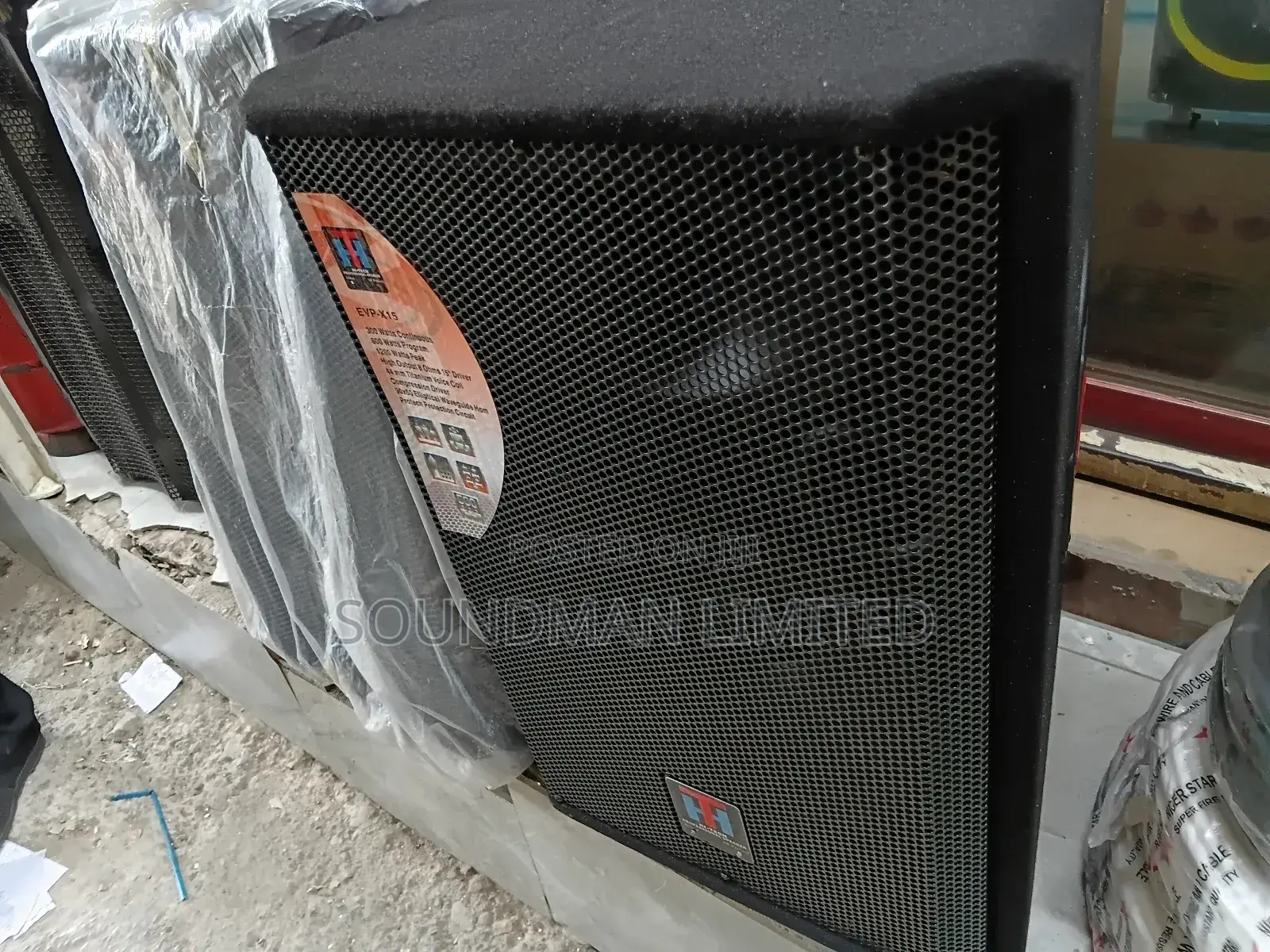 Hi-Tech Evp-X15 15 Inches Two-Way Passive Loudspeaker – Pair