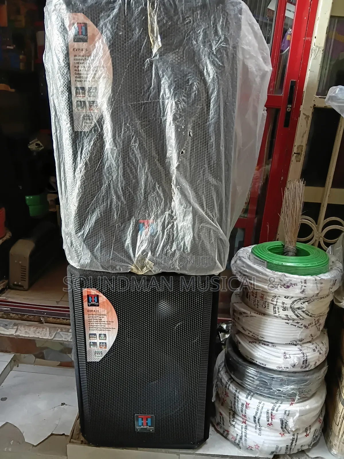 Hi-Tech Evp-X15 15 Inches Two-Way Passive Loudspeaker – Pair