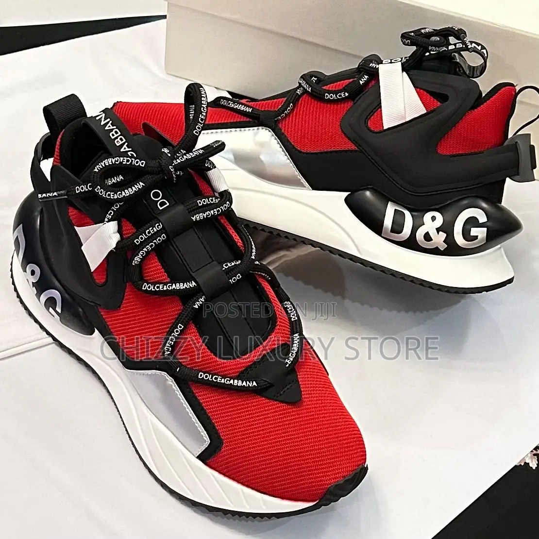 Dolce Gabbana Quality Luxury Men Sneakers
