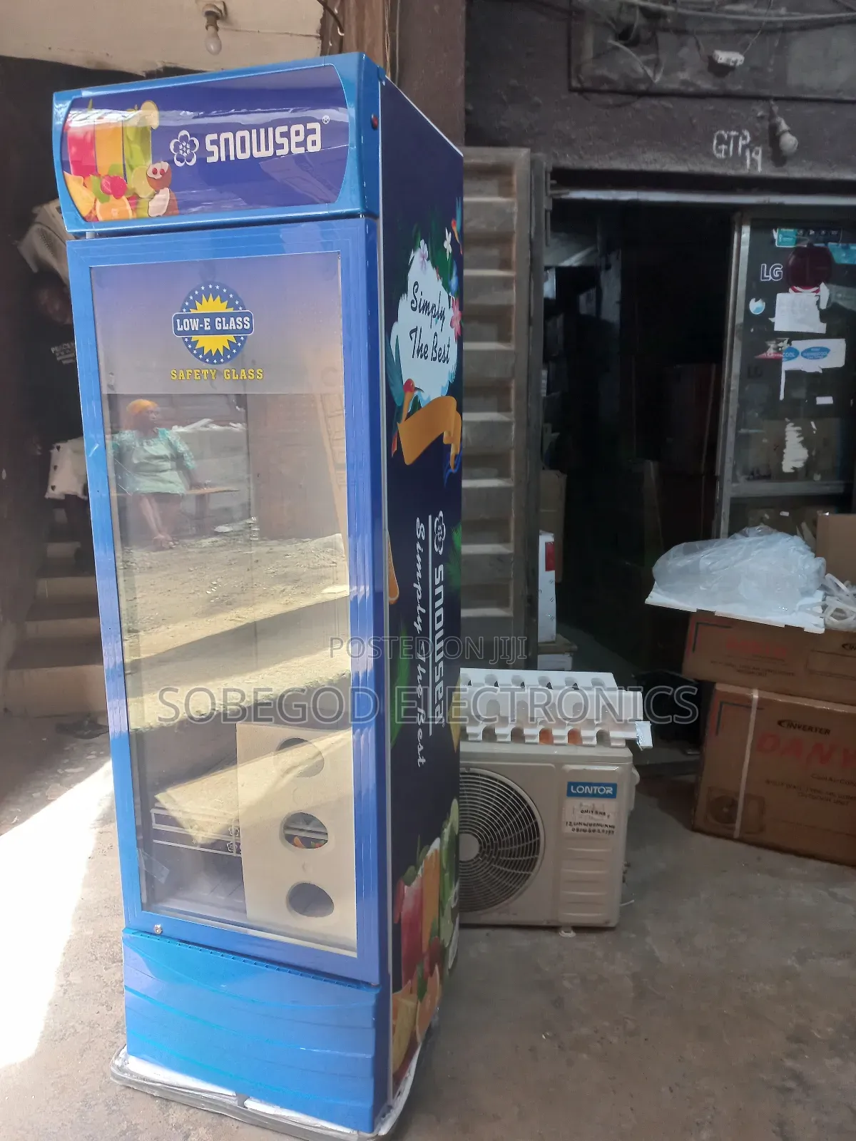 New Snowsea Upright Cooler Lc 400 Chiller