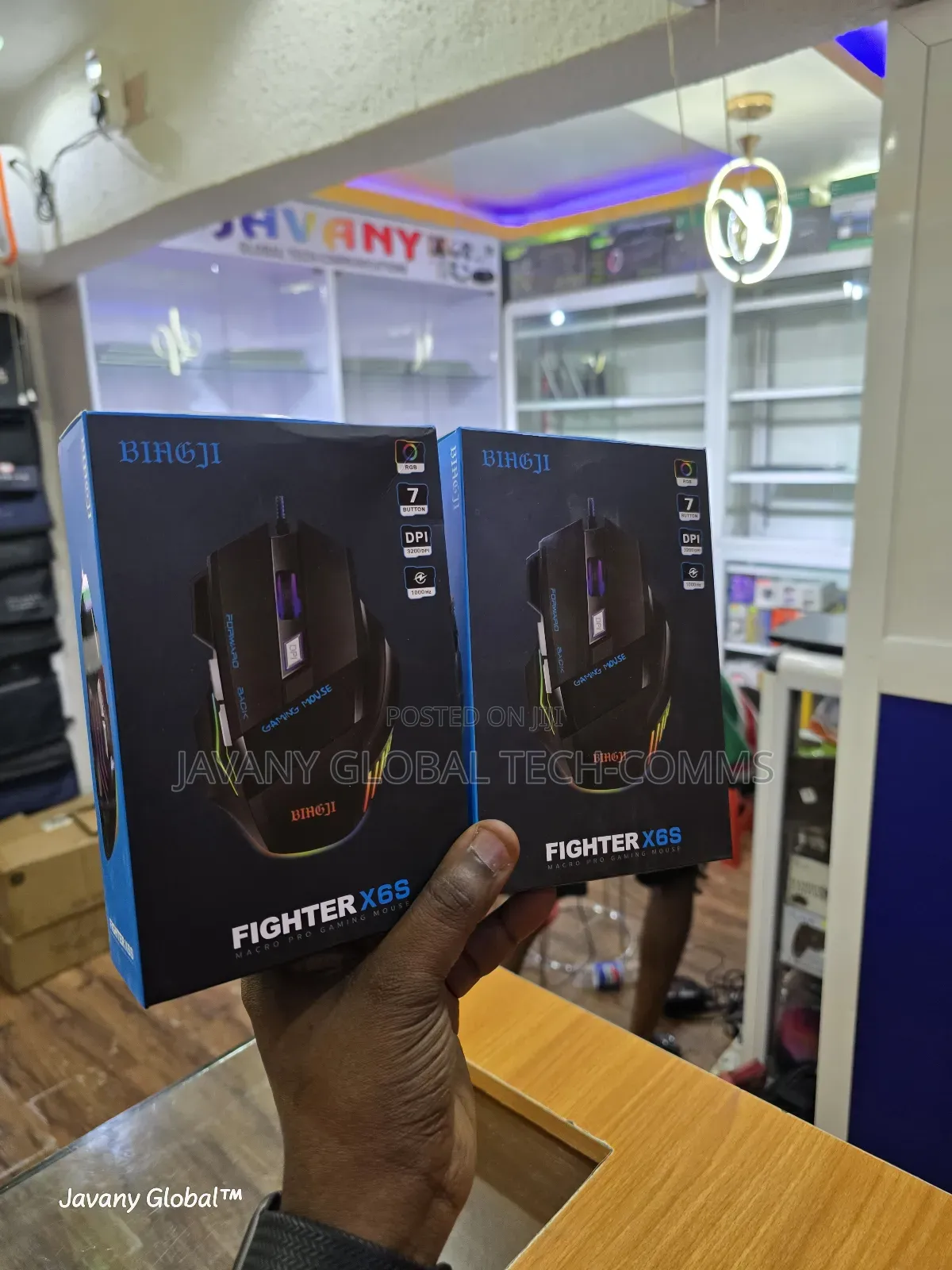 Premium Bingji Fighter X6s (Gaming Wired Mouse)