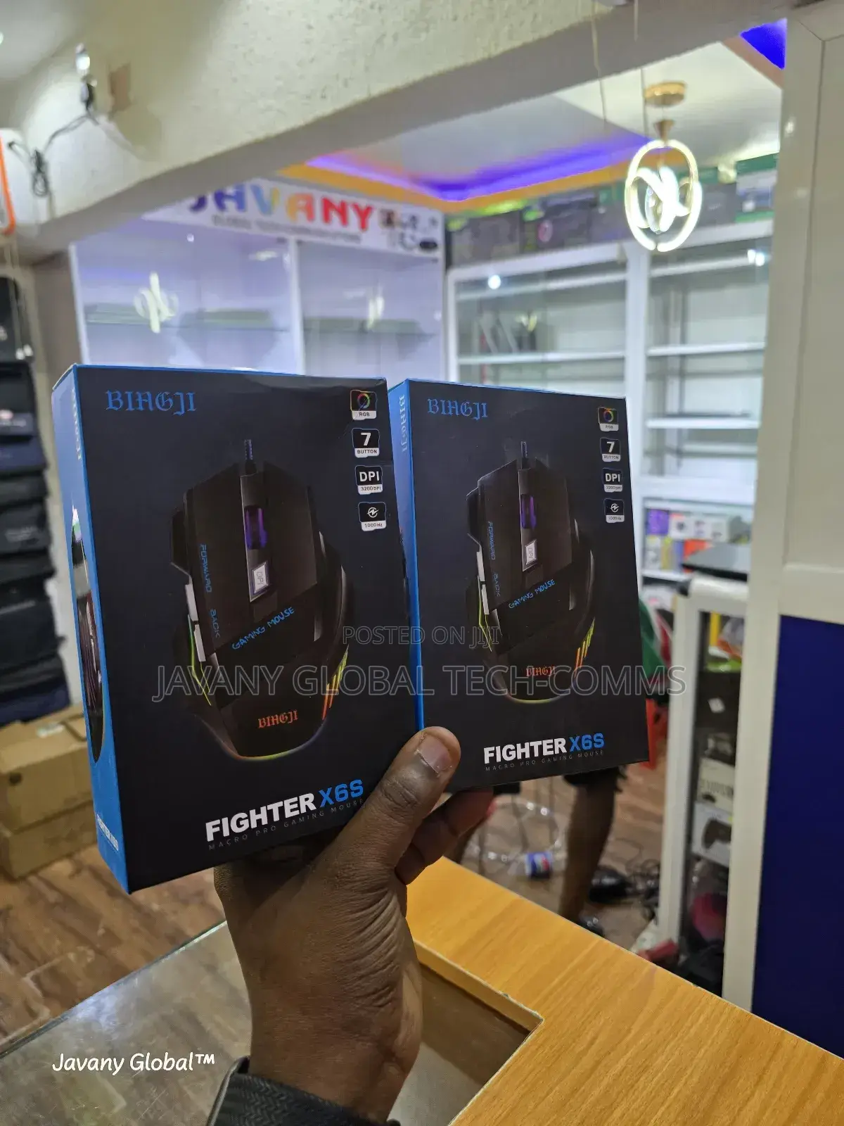 Premium Bingji Fighter X6s (Gaming Wired Mouse)