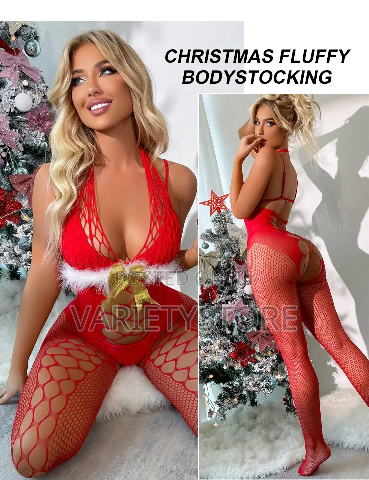 Womens Mesh Full Body Stocking