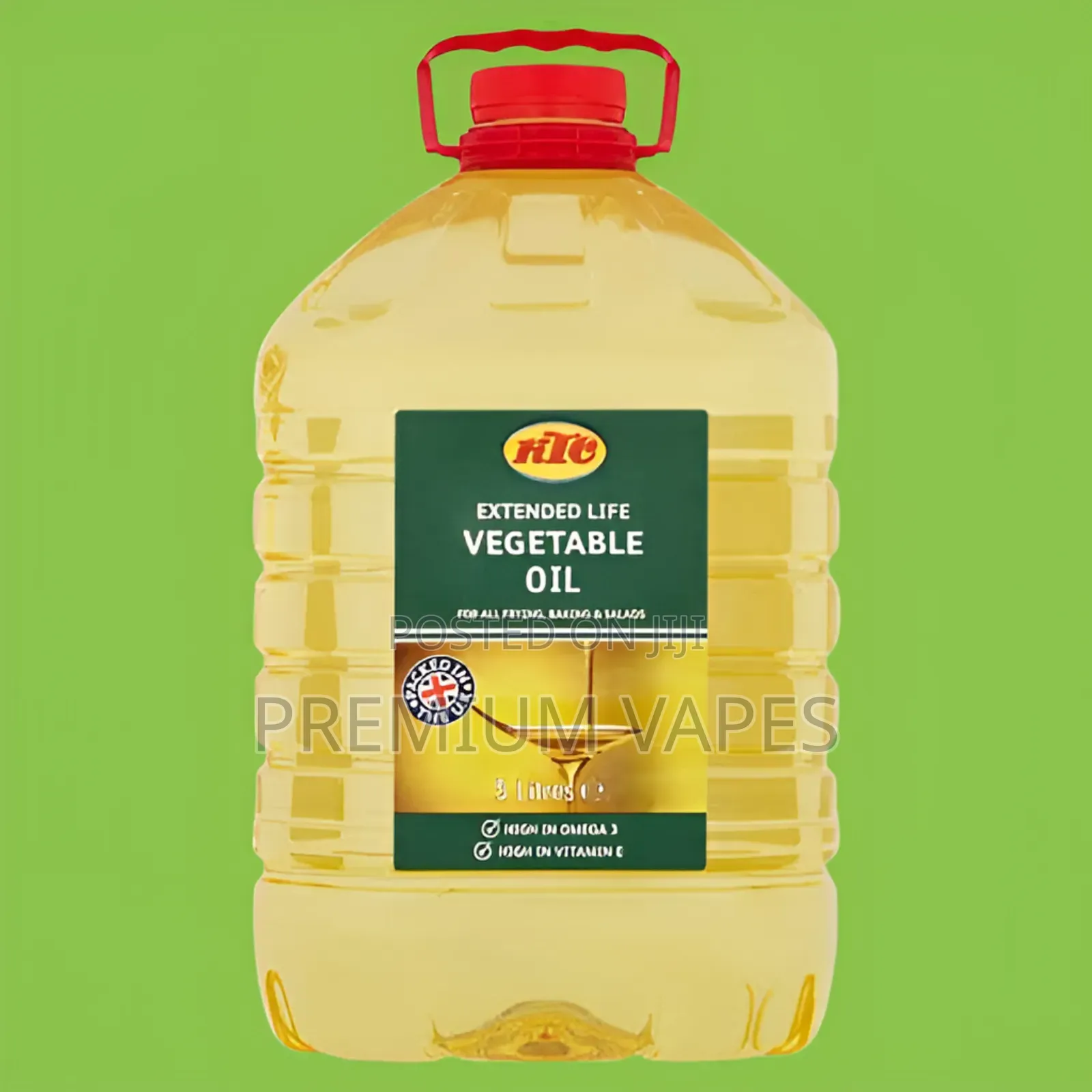 KTC Extended Life Vegetable Oil 5 Litres