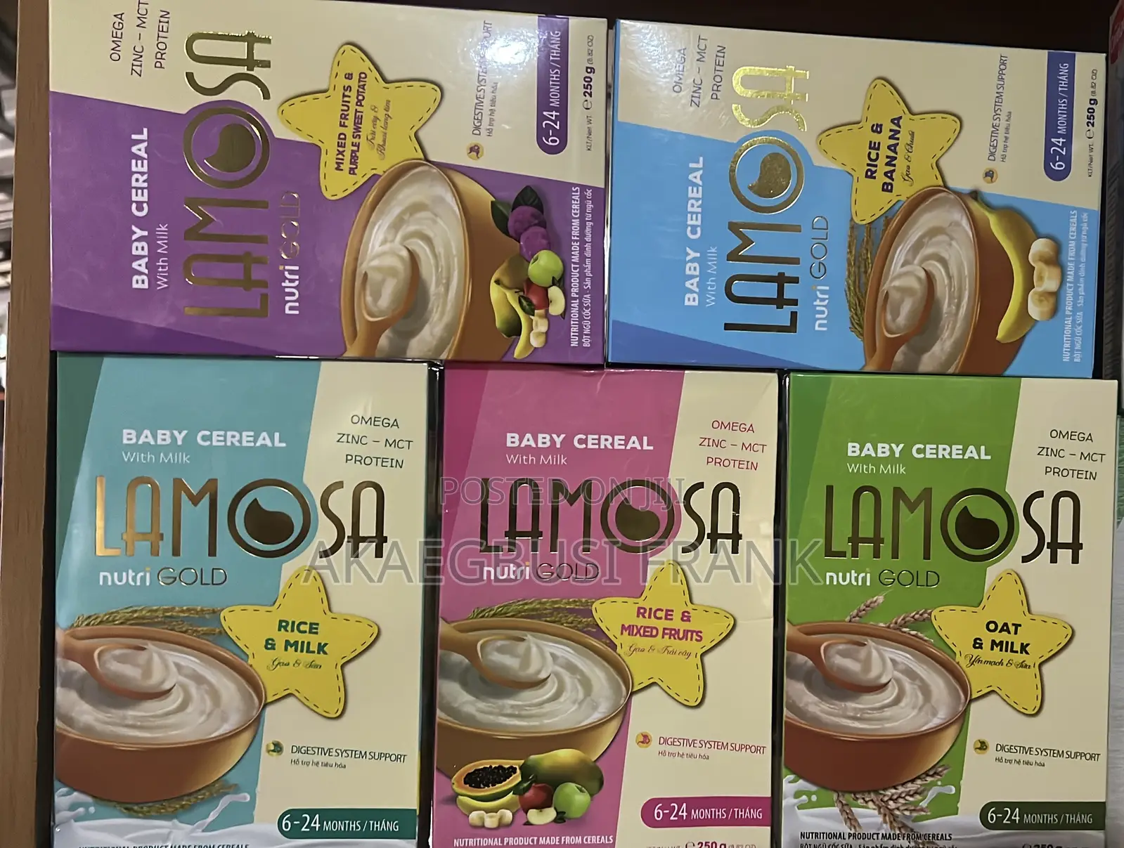 Lamosa Cereal 6-24months by 12pcs