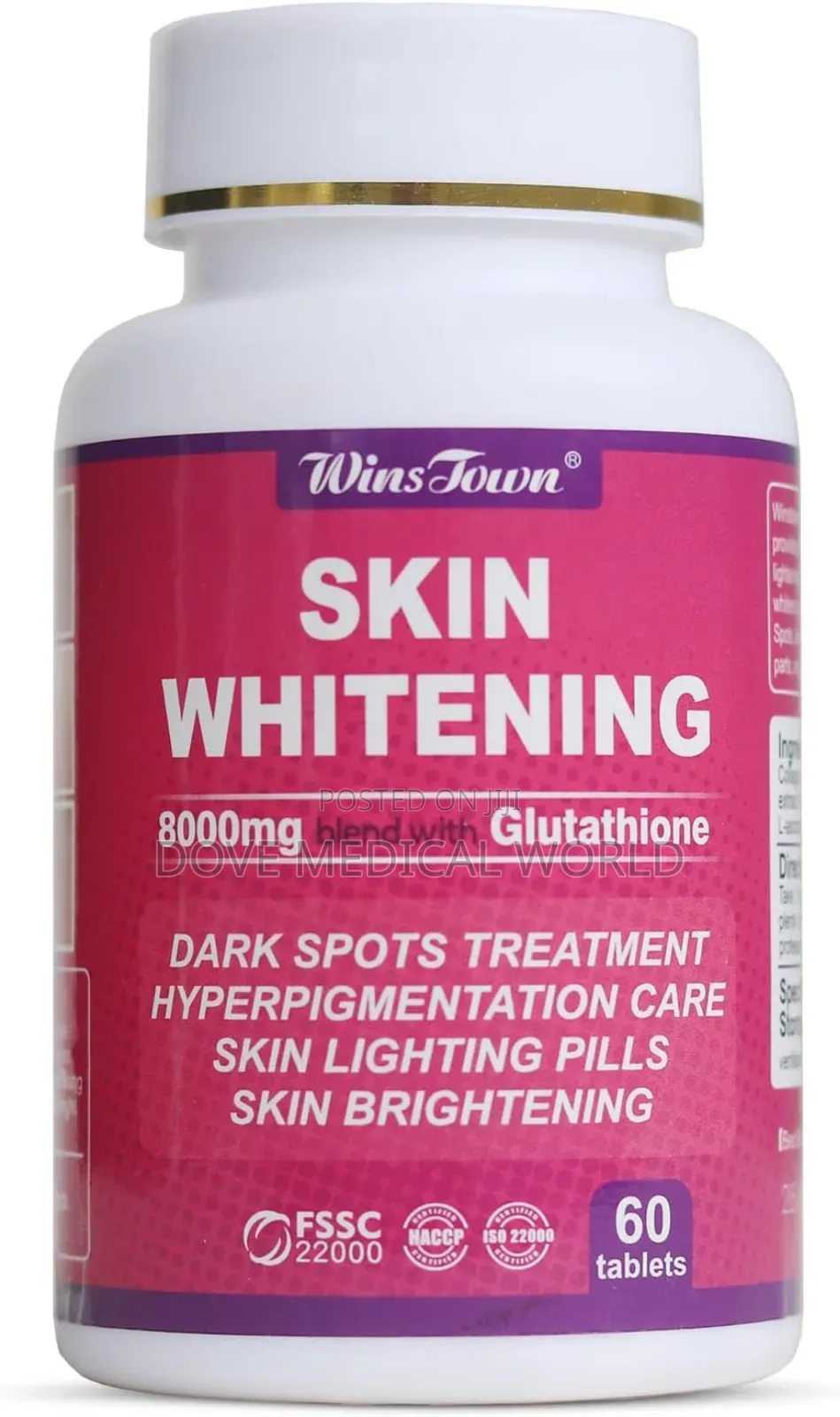 Winstown Skin Whitening 8000mg 60tabs