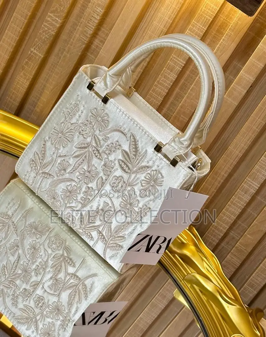 Luxury Embroidered Zara Bag* Available in 2 Colors Quality