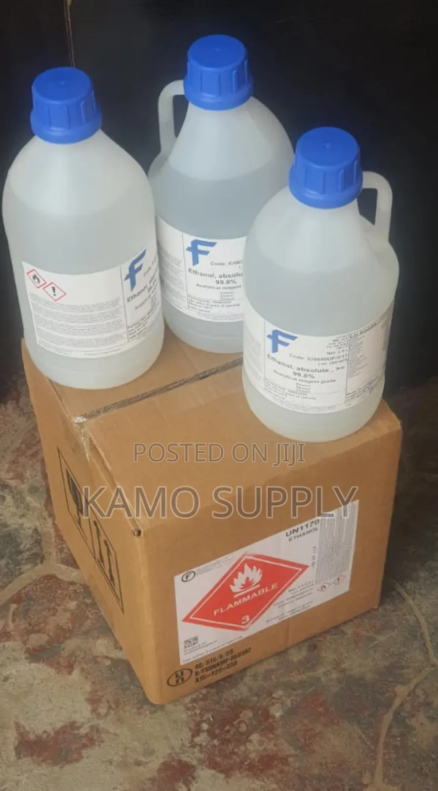 Ethanol Absolute 99.8+%, Certified Ar for Analysis 2.5ltrs Fisher U.K