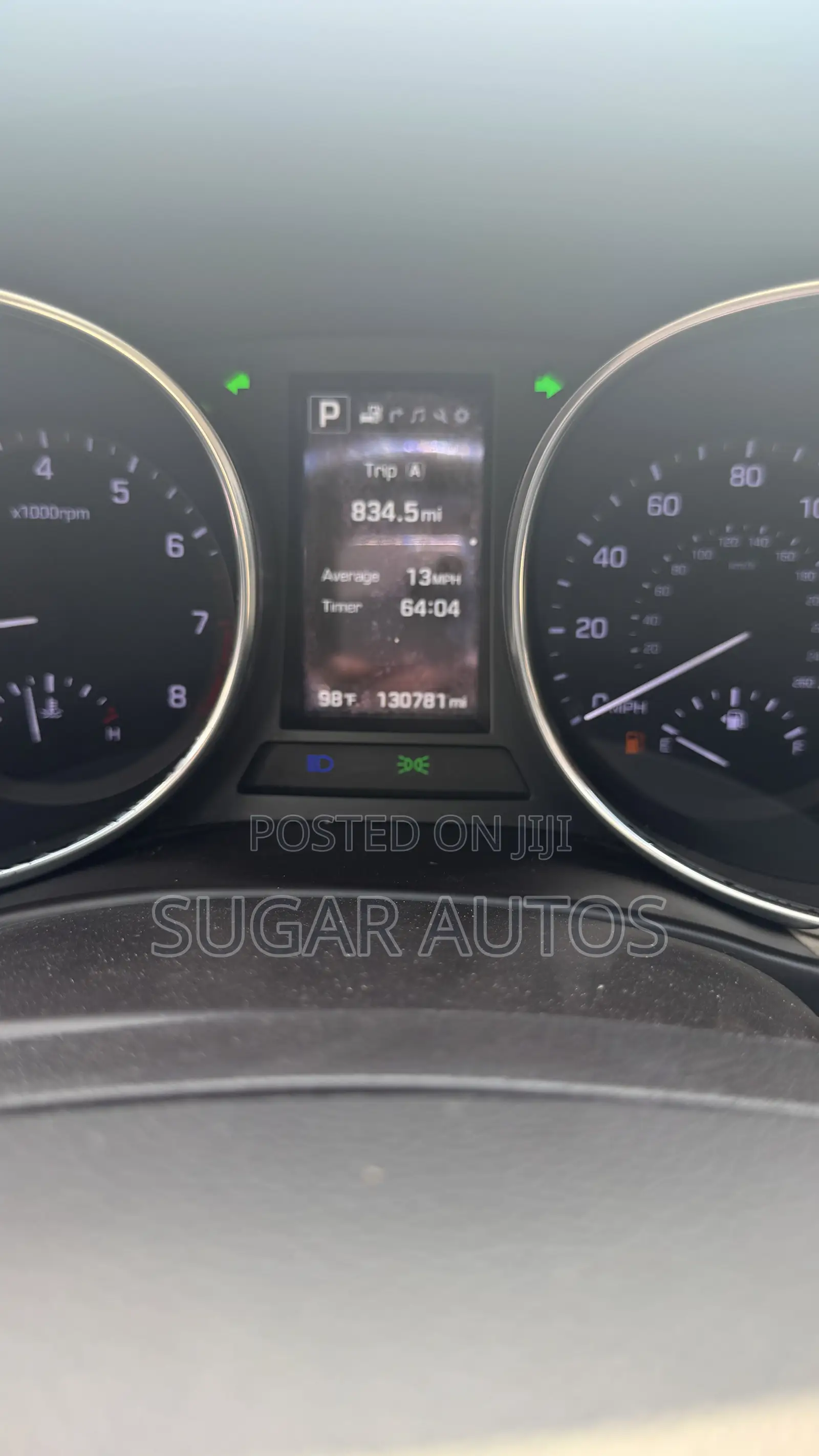 Hyundai Santa Fe Limited Ultimate AWD 2017 Blue