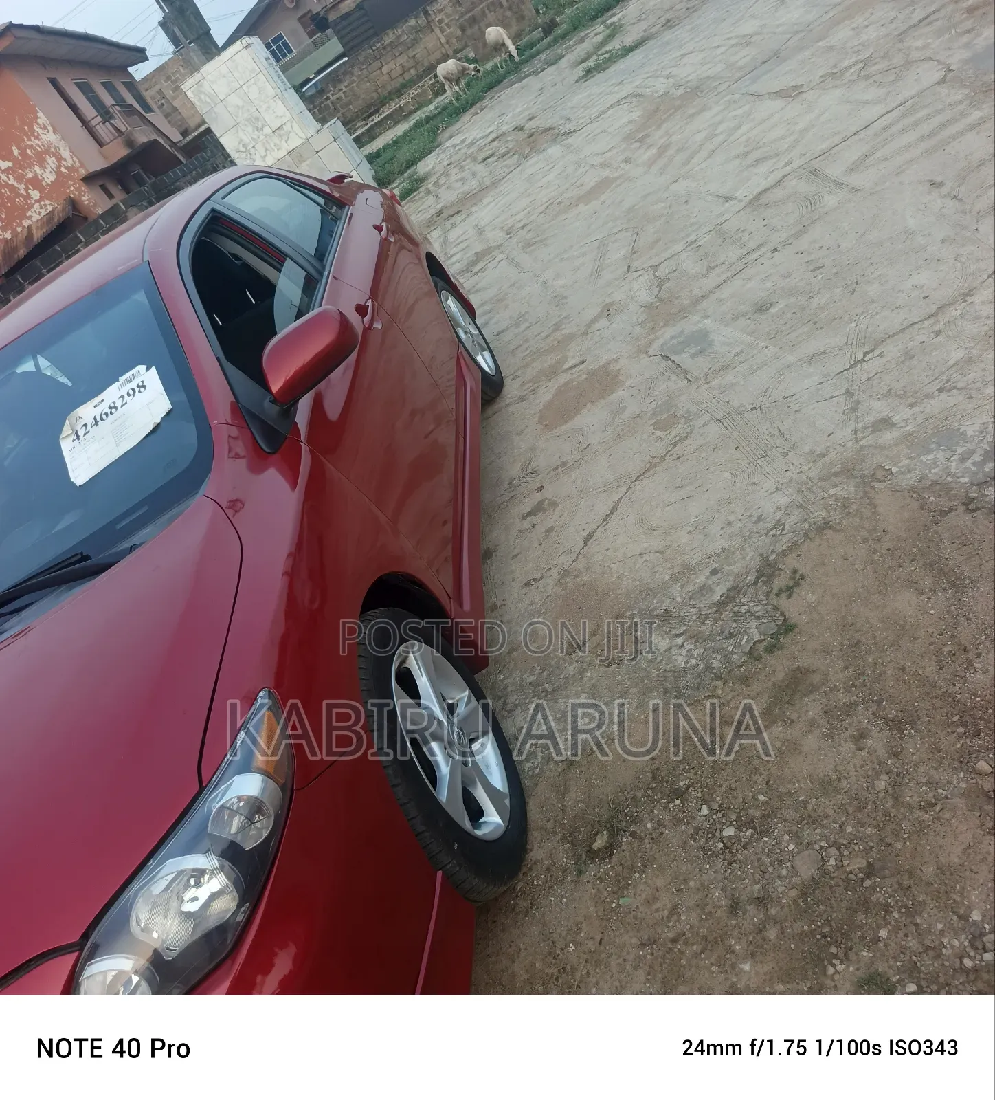 Toyota Corolla 2012 Red
