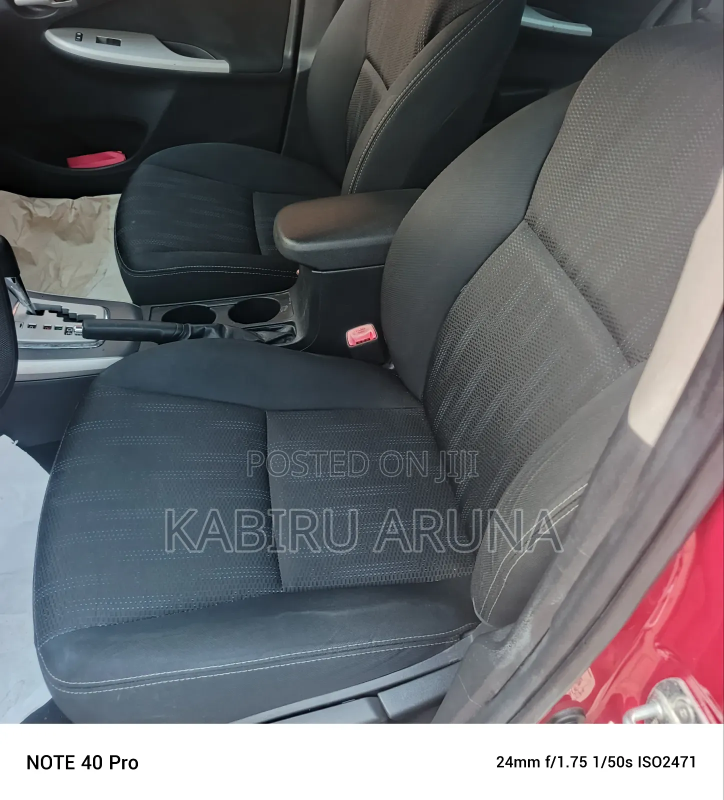 Toyota Corolla 2012 Red