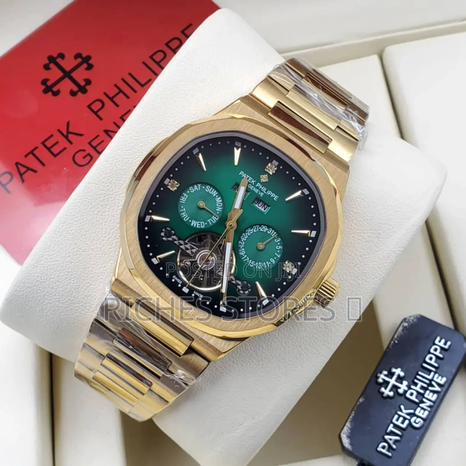 Luxury Patek Philippe Geneve Men's Wristwatch