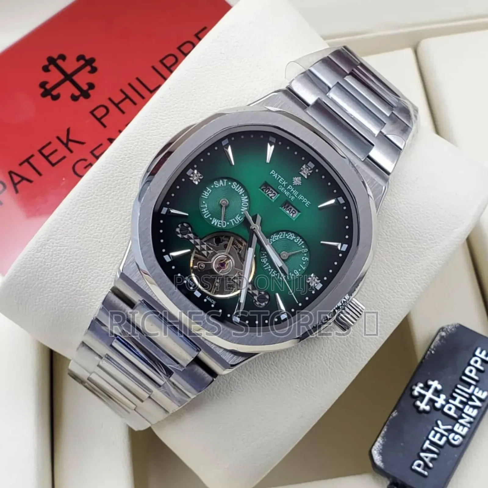 Luxury Patek Philippe Geneve Men's Wristwatch