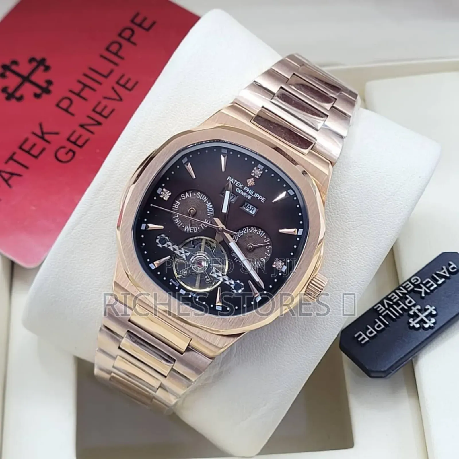 Luxury Patek Philippe Geneve Men's Wristwatch