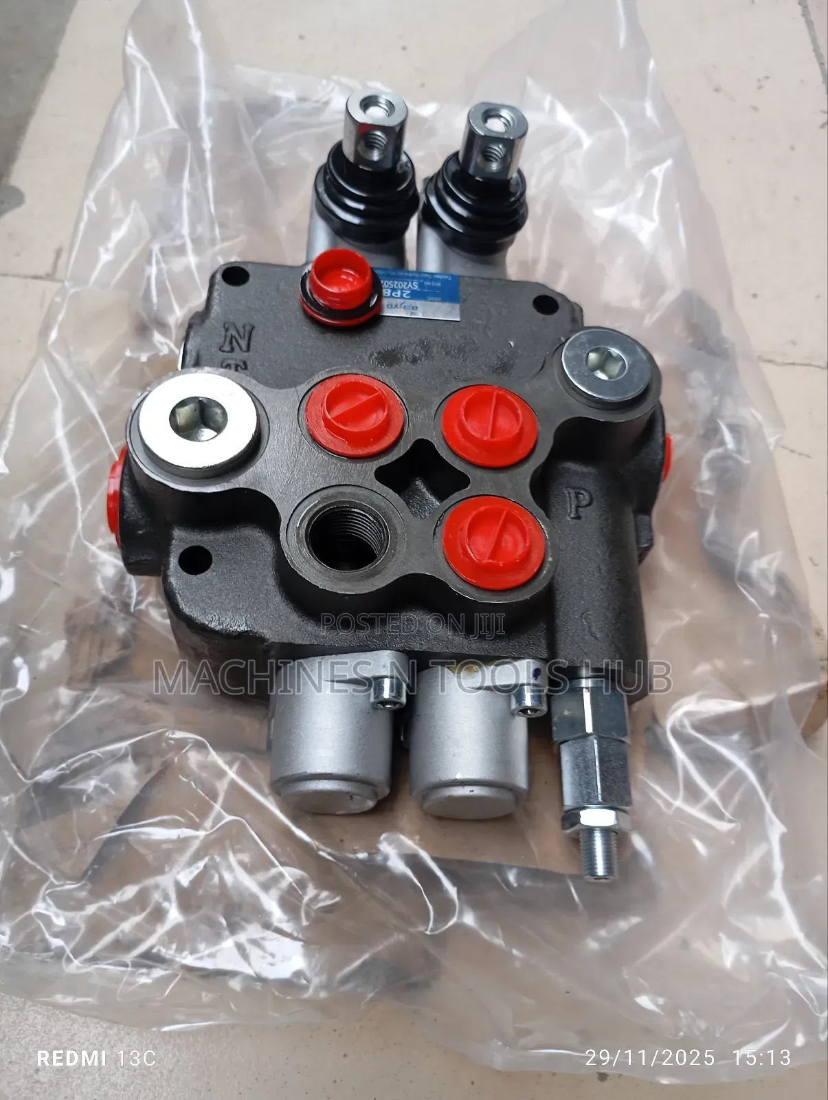 2p80 2 Spool Hydraulic Control Valve 1⁄2"