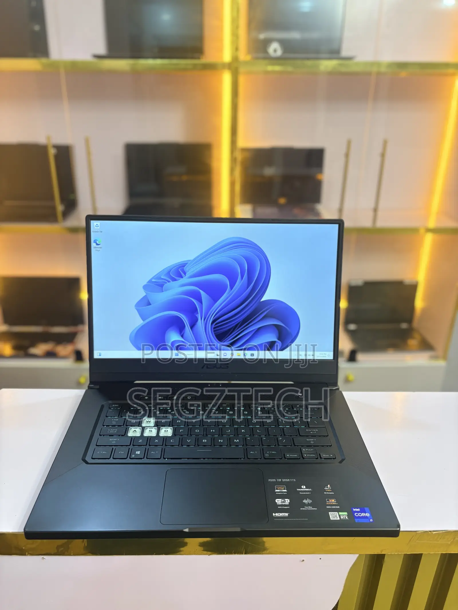 Laptop Asus TUF Dash F15 16GB Intel Core I7 SSD 512GB