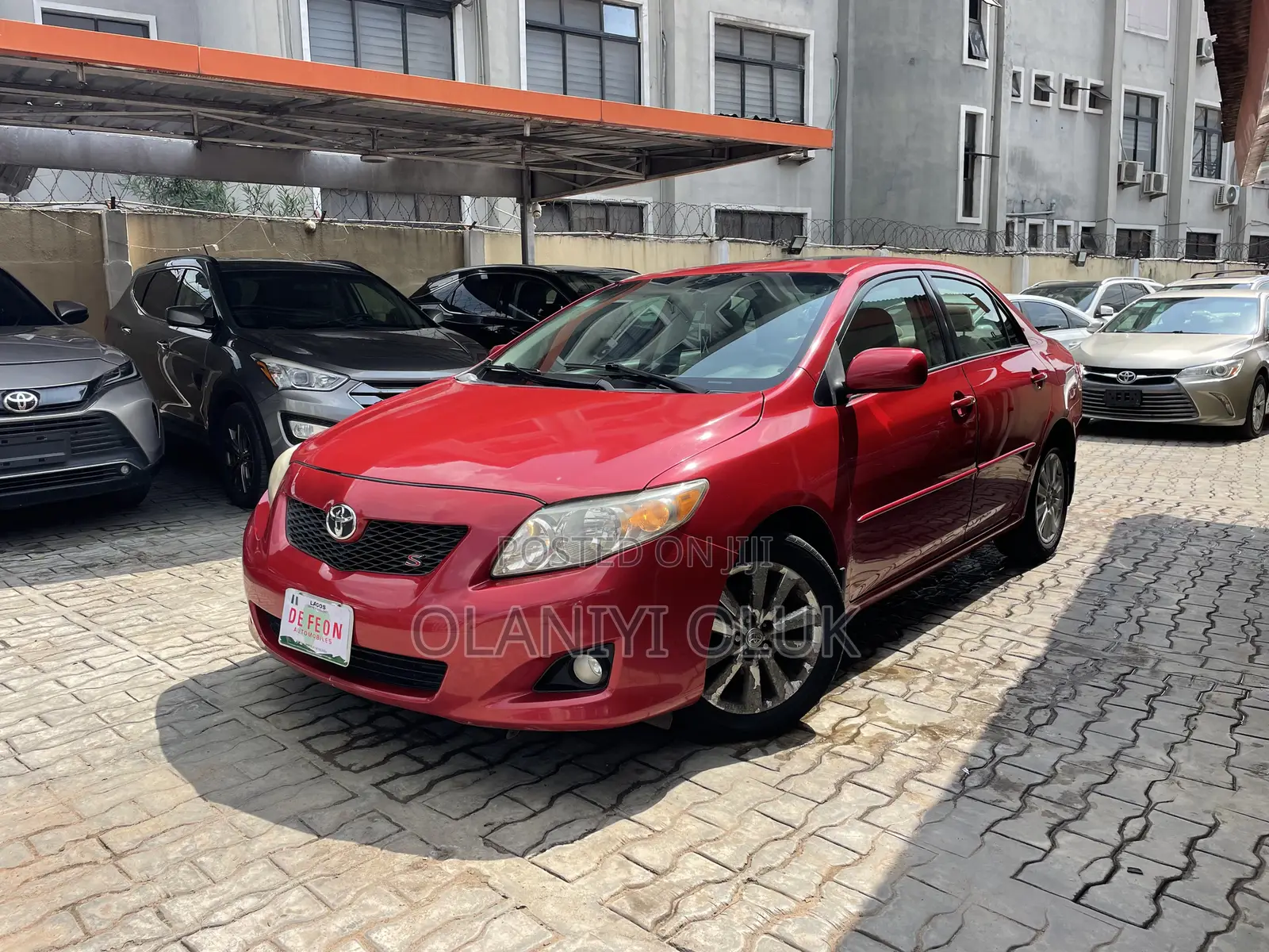 Toyota Corolla 2009 Red