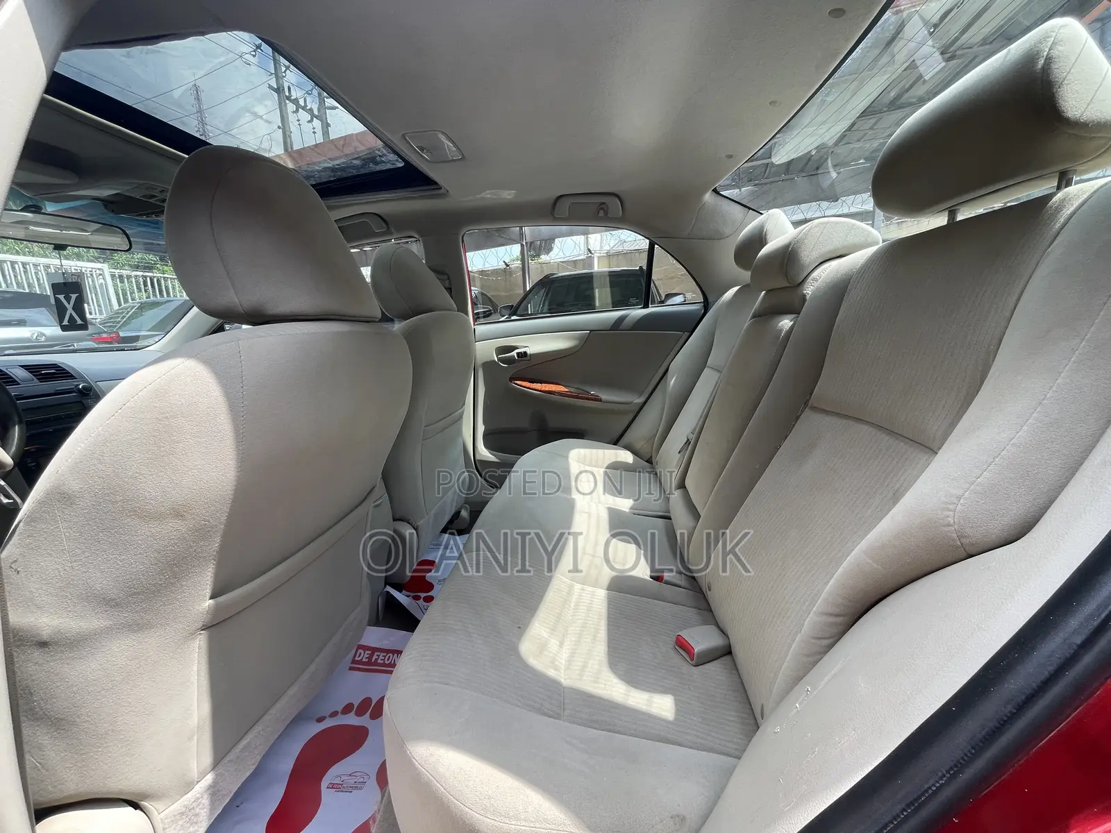 Toyota Corolla 2009 Red