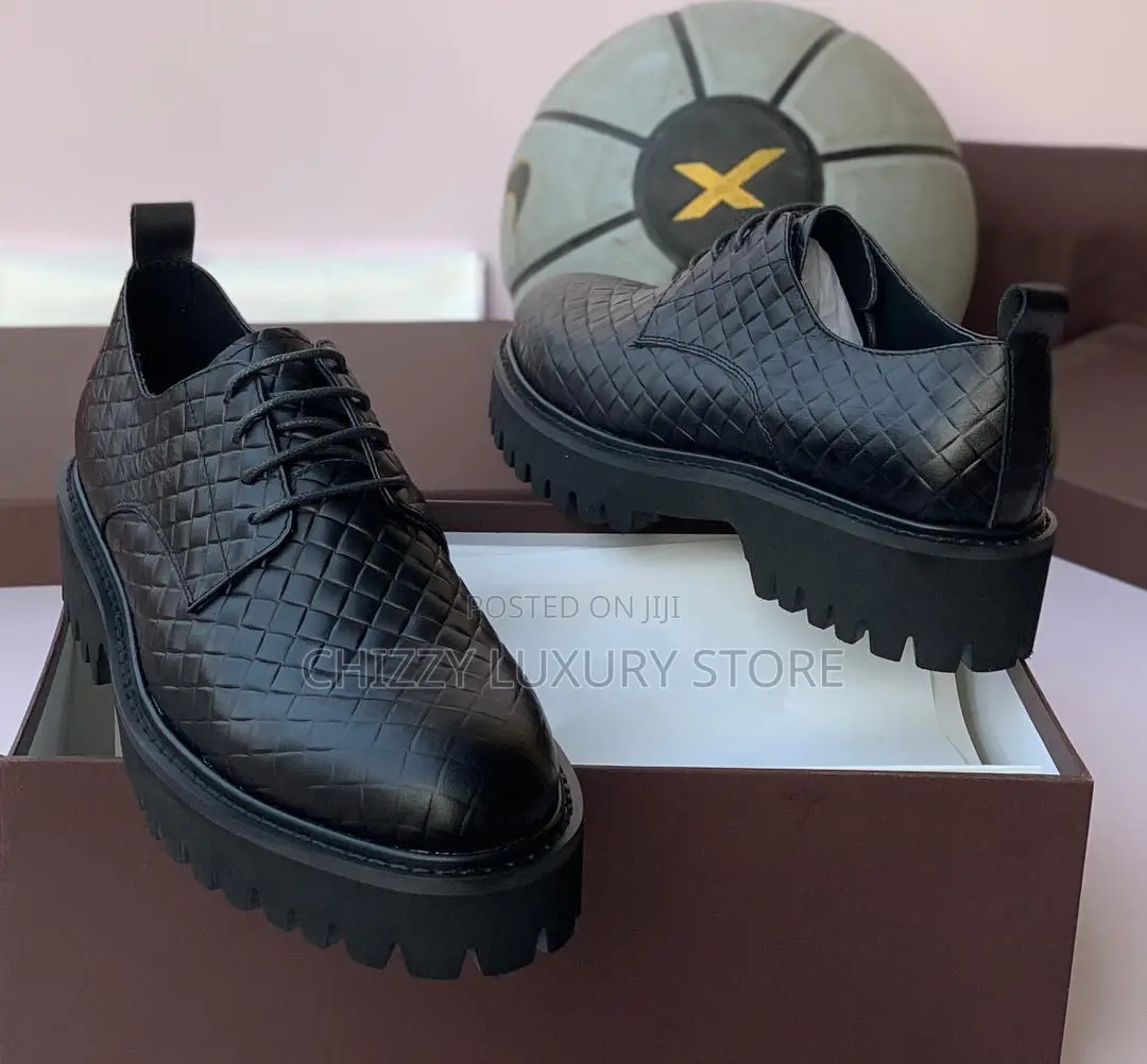 Bottega Veneta Quality Luxury Men Genuine Leather Cooperate Shoe
