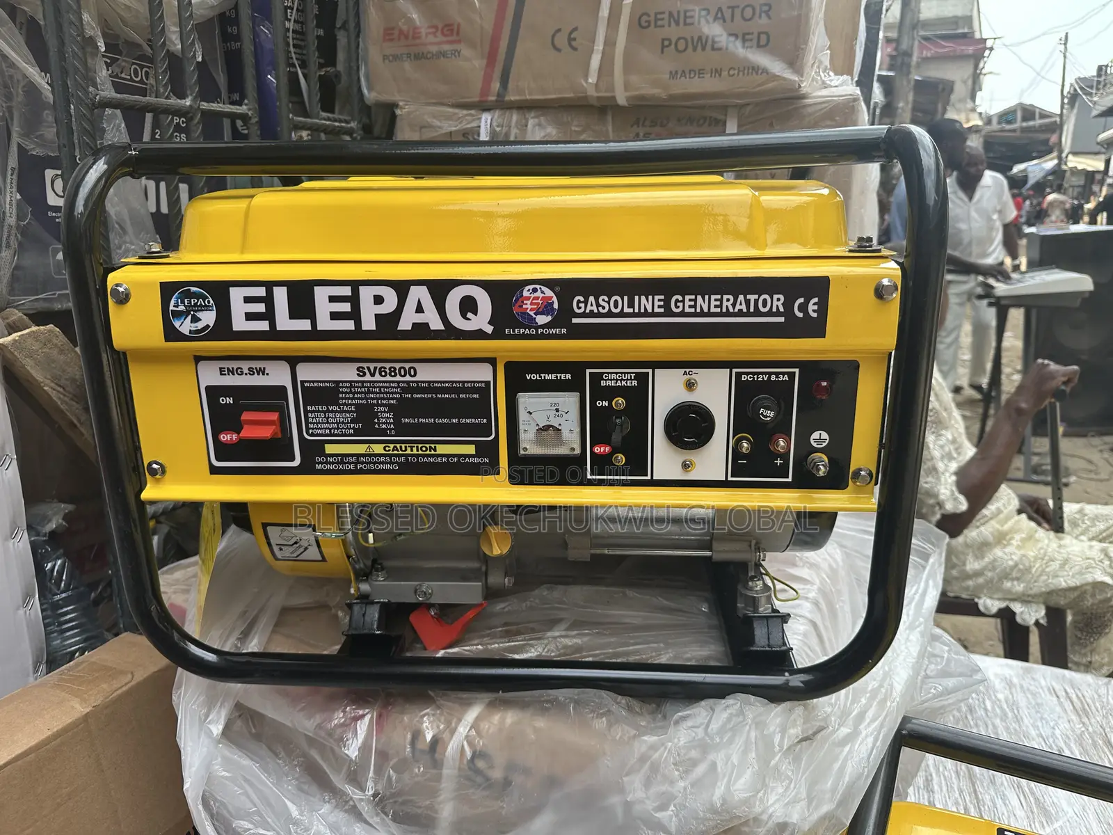 4.5kva Elepaq Generator With Warranty