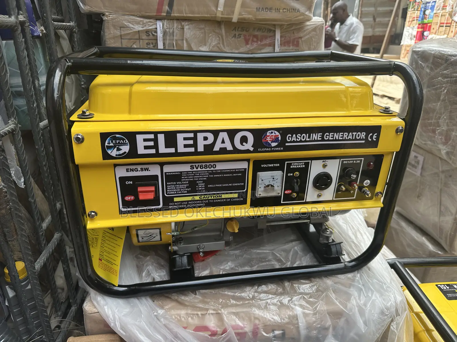 4.5kva Elepaq Generator With Warranty