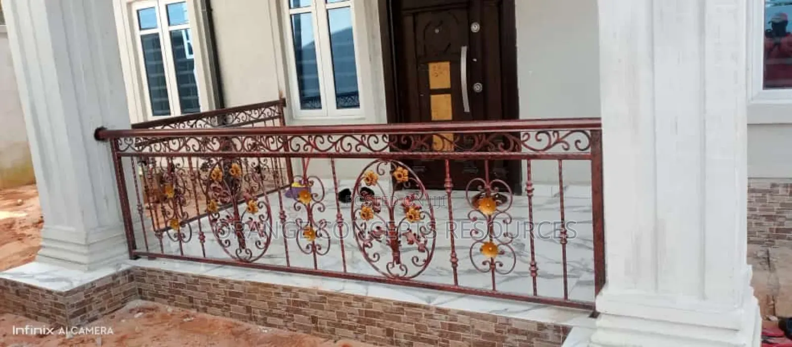 Wrought Iron Handrail