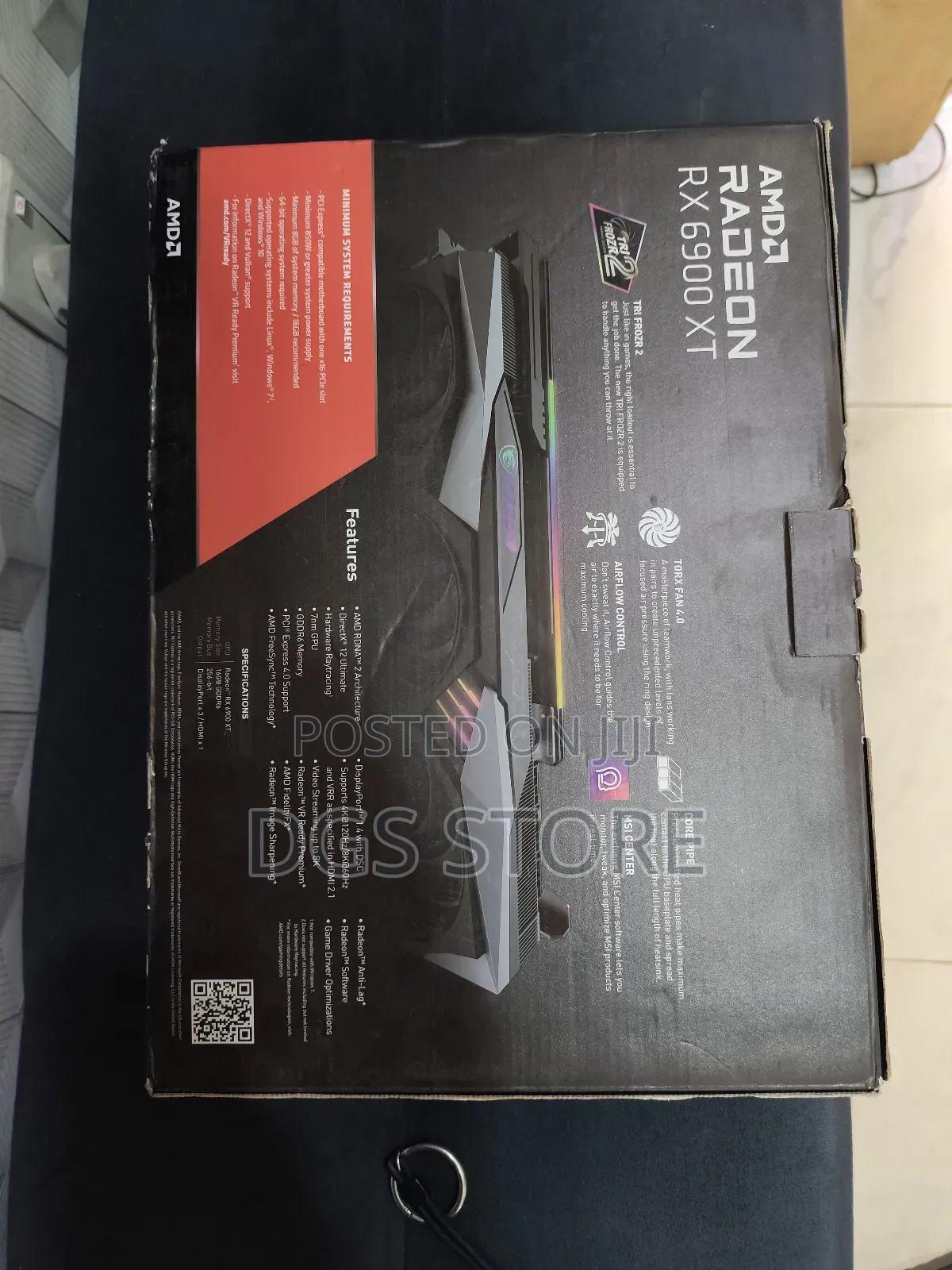 Amd Radeon Rx 6900 Xt Gaming Trio 16gb Pcle 4.0 Card