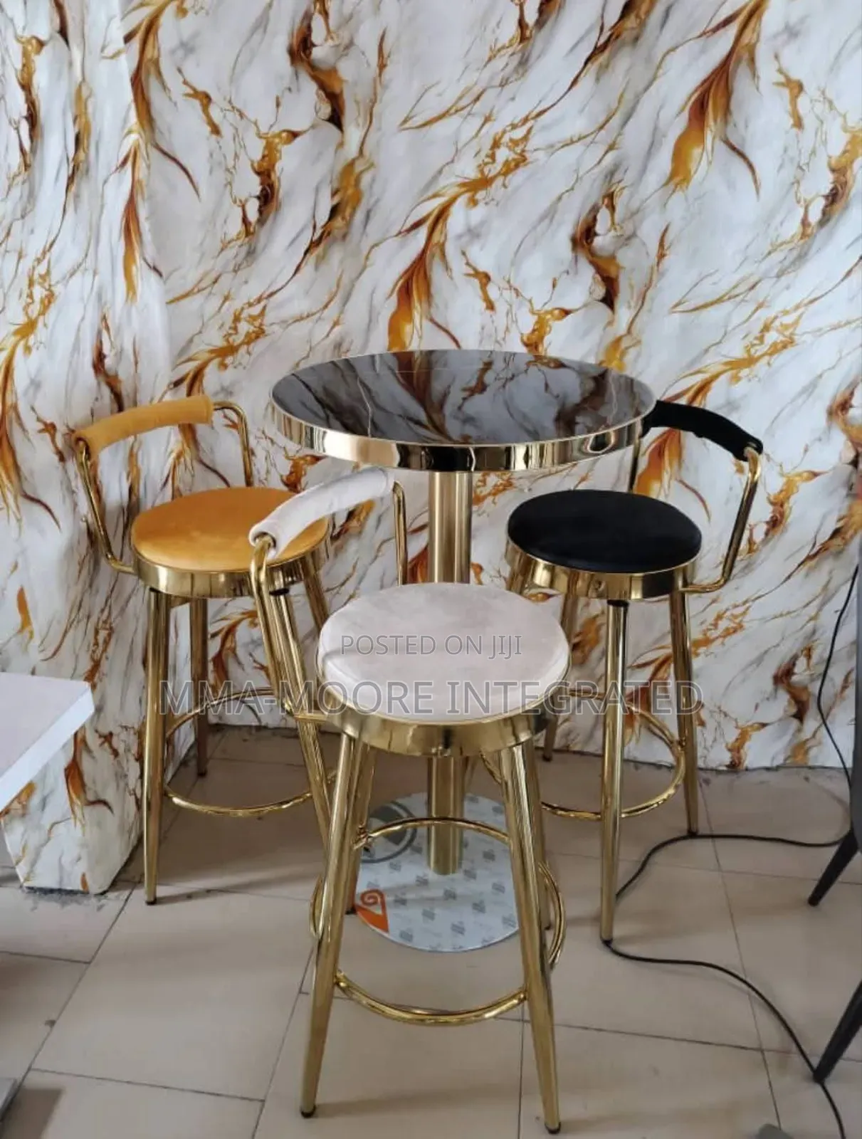 Barstools and Table Set
