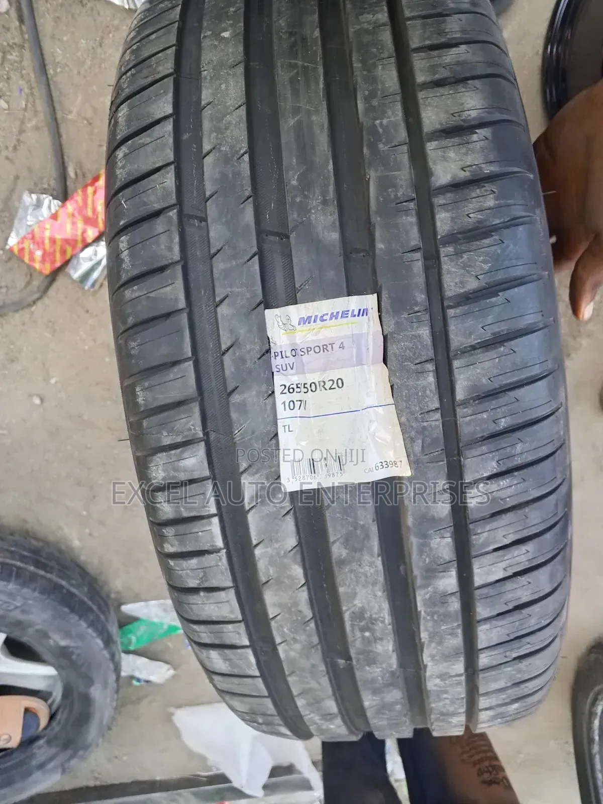 265-50-20 Michelin Tyre