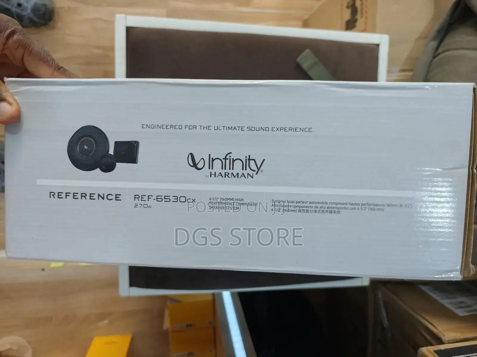 Infinity Harman Reference Car Speaker Ref 6530cx