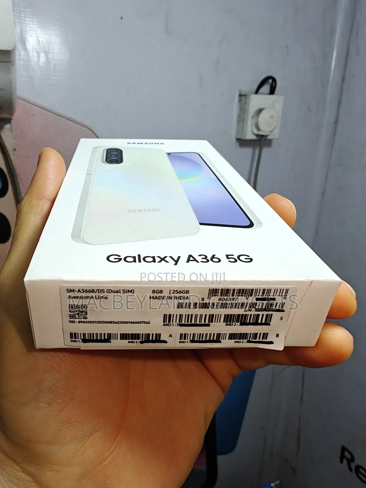New Samsung Galaxy A36 256 GB Green