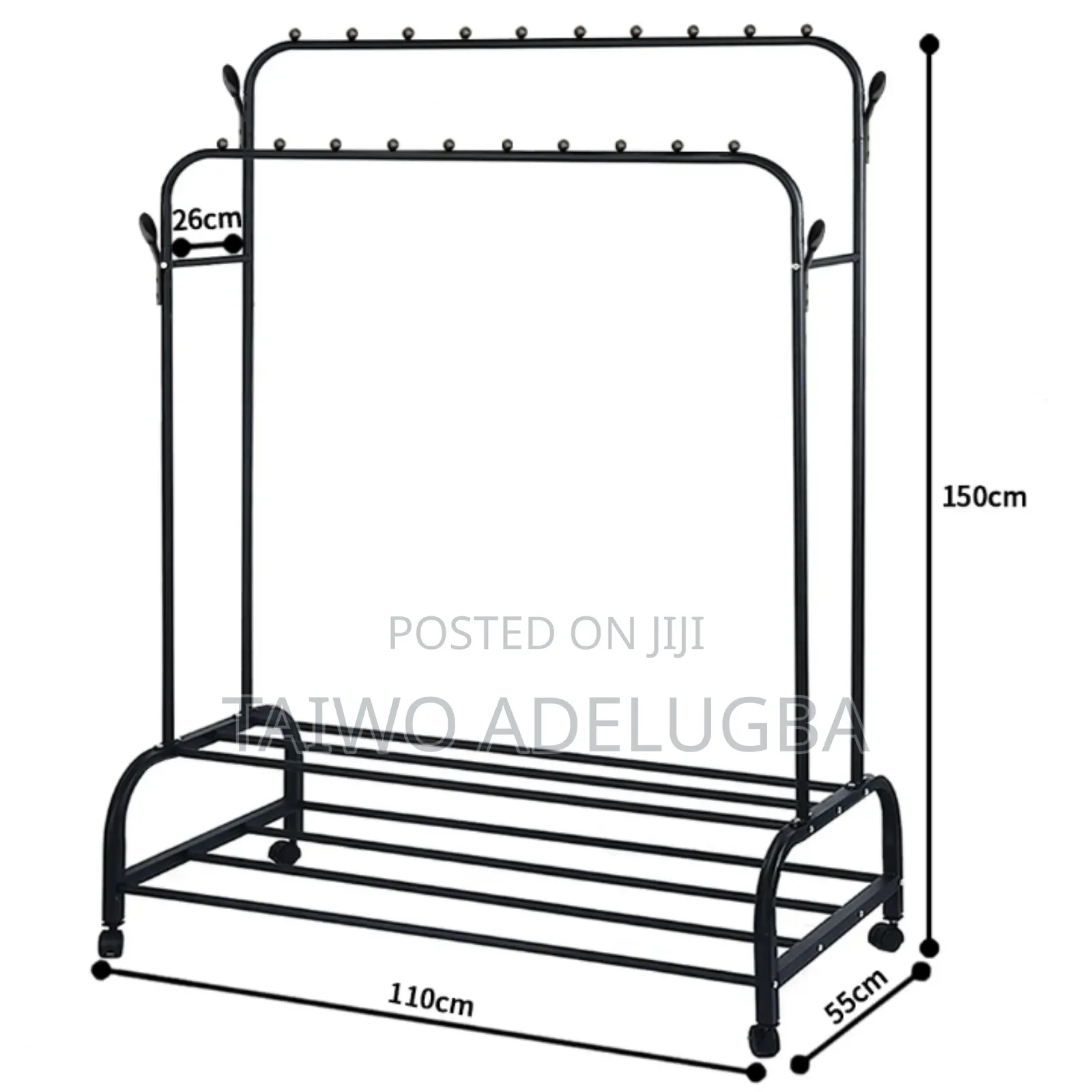 48kg Double Pole by Size Heavy Duty