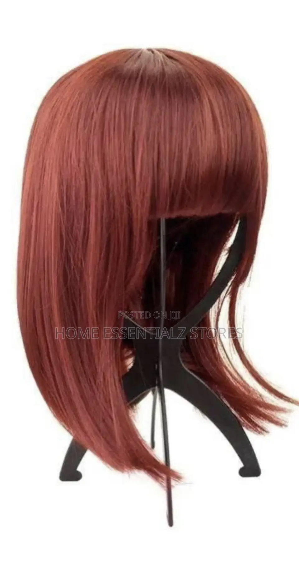 Foldable Plastic Wig Stand Holder - Strong Quality Wig Stand