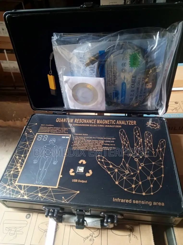 Quantum Resonance Magnetic Analyzer Machine