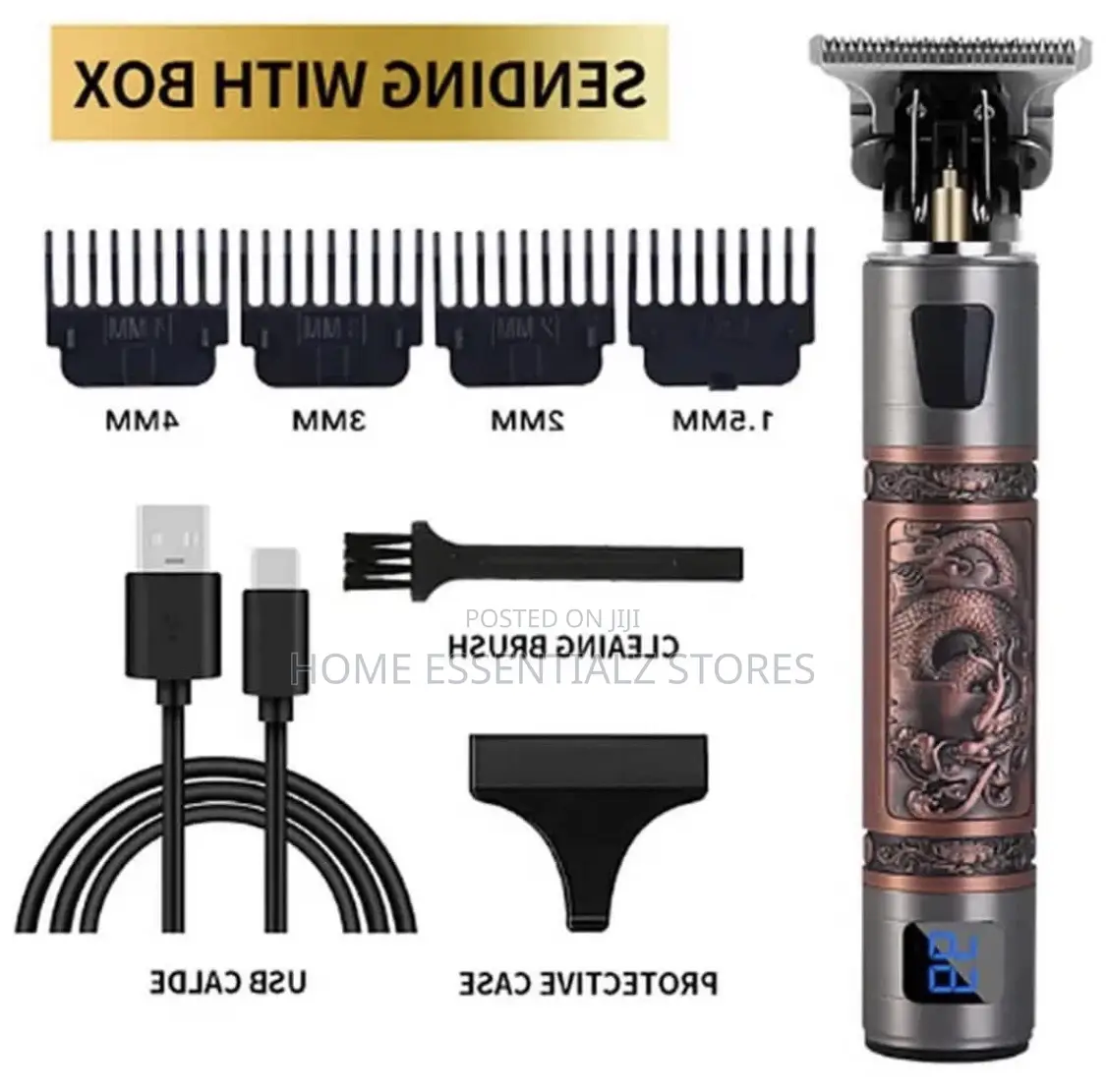 High Quality Vintage Clipper - Digital Display Trimmer