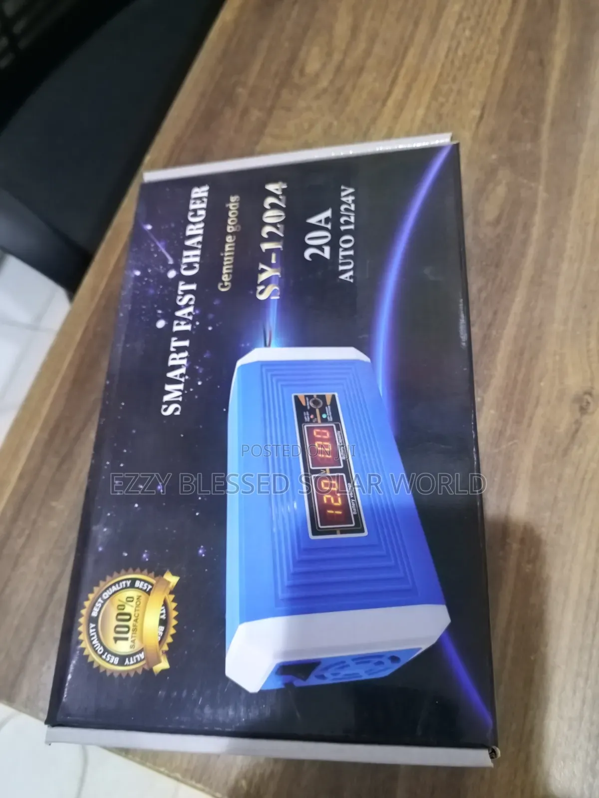 20a 12/24v Auto Battery Charger