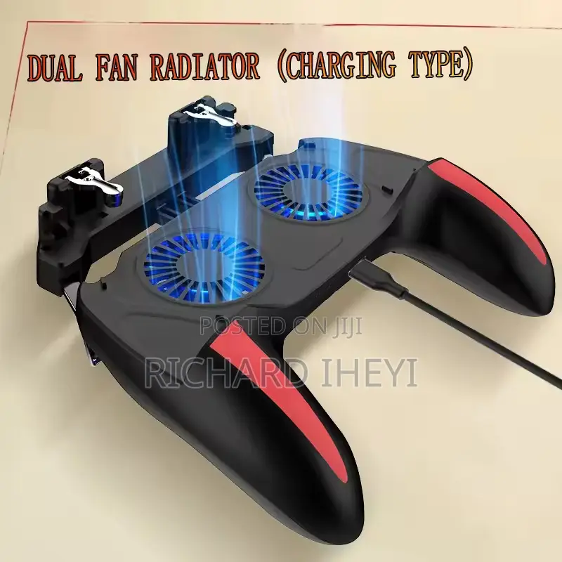 H10 3 in 1 Plug-in Type Dual Fan Cooling Gamepad