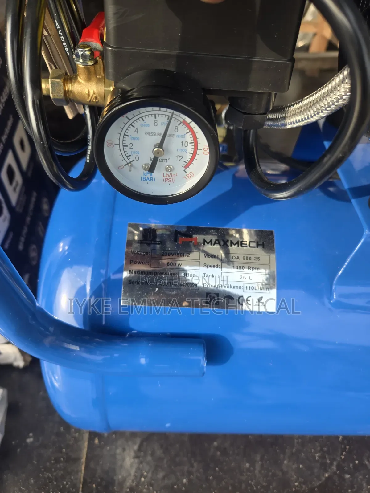 25litres Silent and Oil Free Air Compressor Machine