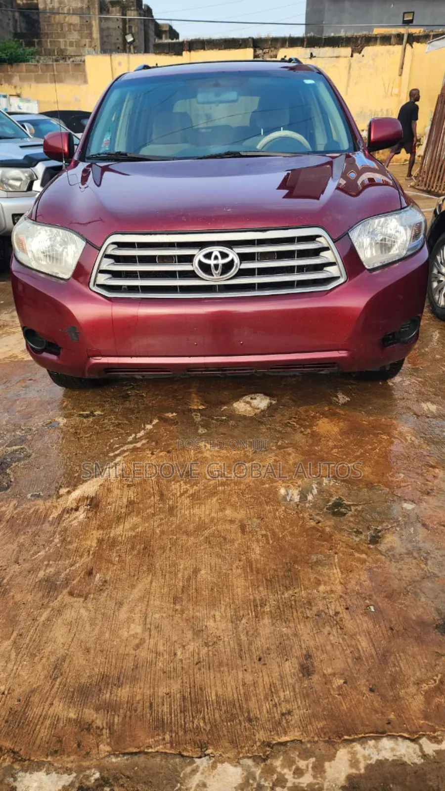 Toyota Highlander 2008 Burgundy