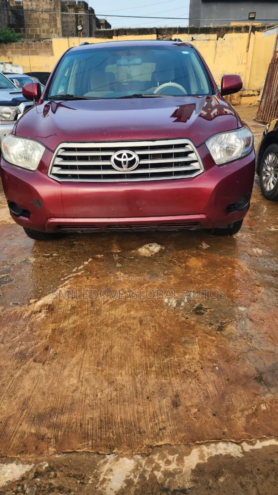Toyota Highlander 2008 Burgundy