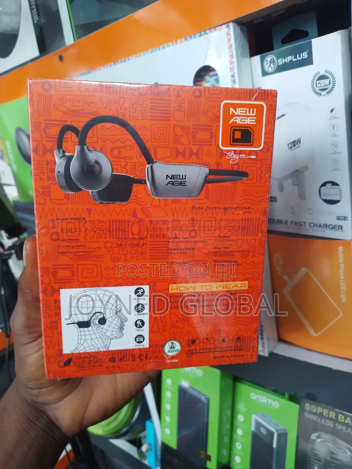 Newage Fusion Bone Conductor Headset