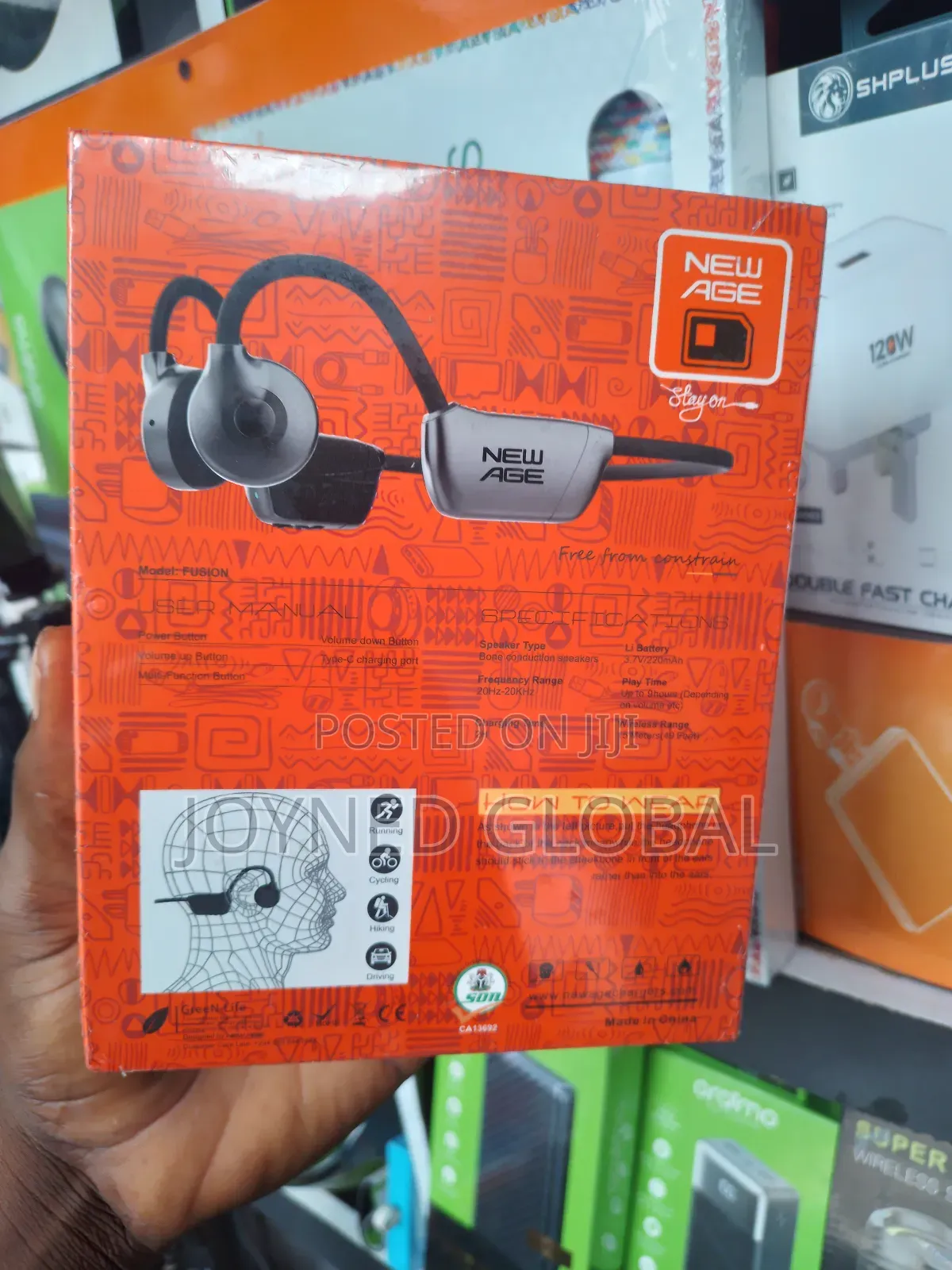 Newage Fusion Bone Conductor Headset