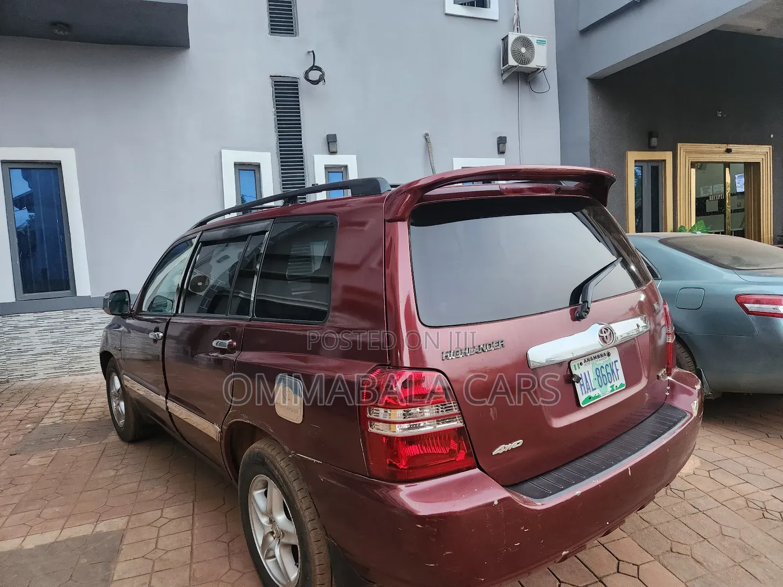 Toyota Highlander V6 AWD 2003 Red