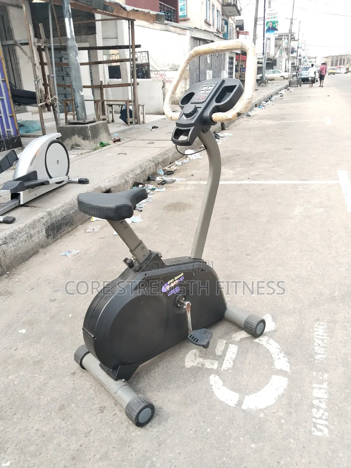First Grade German Fairly Used Bio Gear Exercise Bike Model 948mb