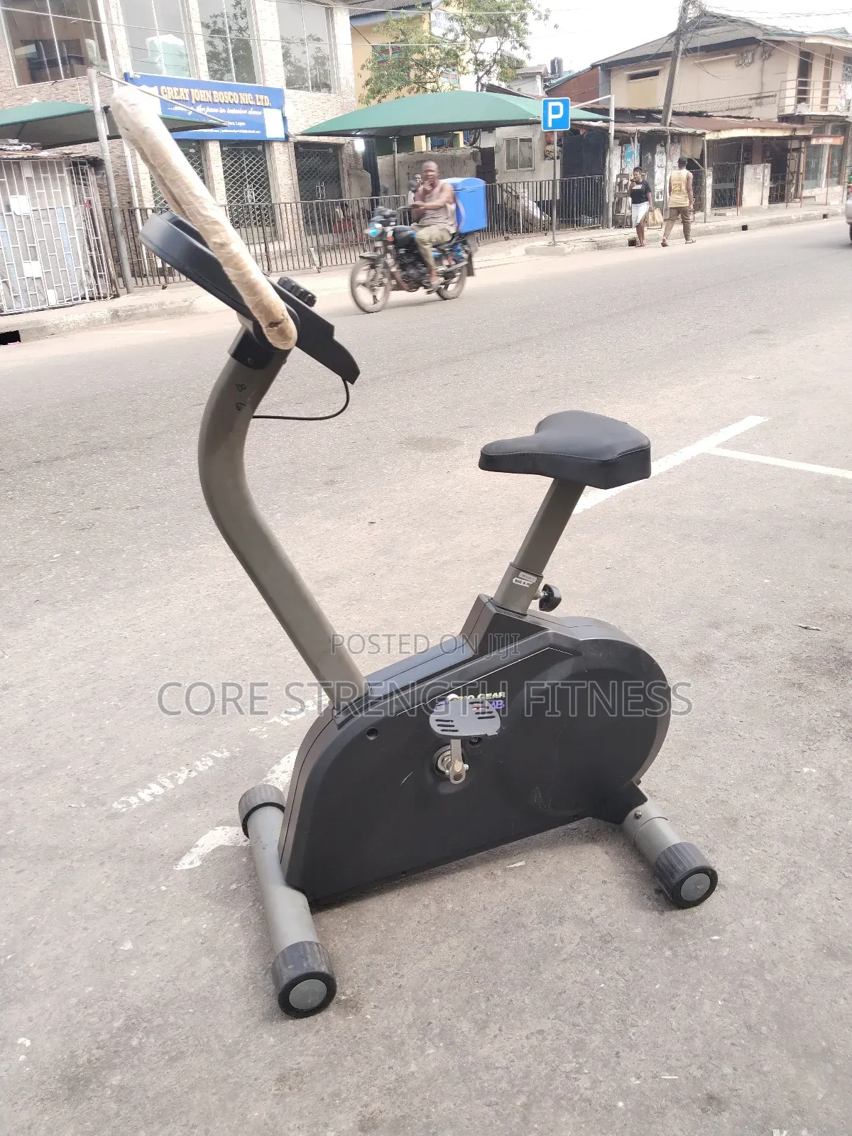 First Grade German Fairly Used Bio Gear Exercise Bike Model 948mb