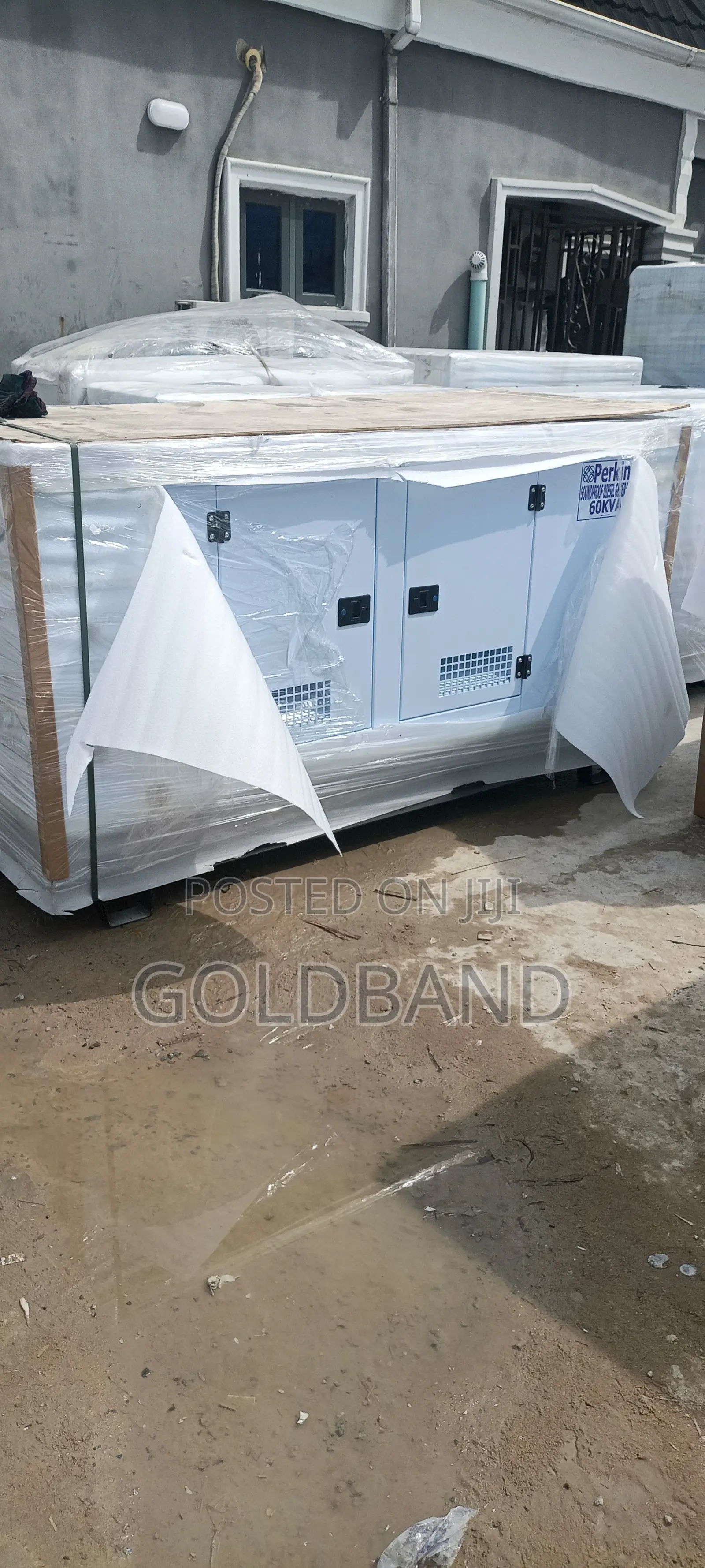 60kva Perkins Soundproof Diesel Genset