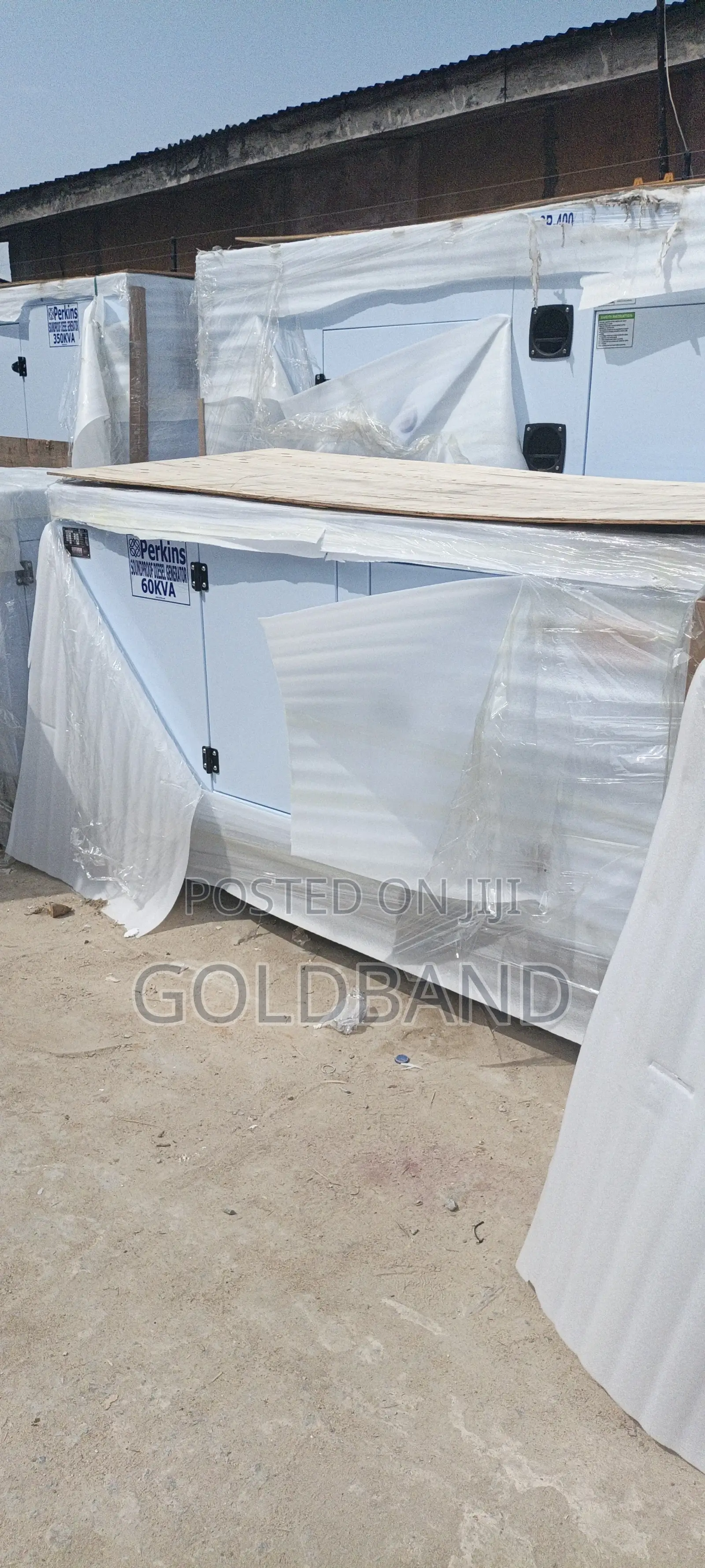 60kva Silent Perkins Commercial Generator