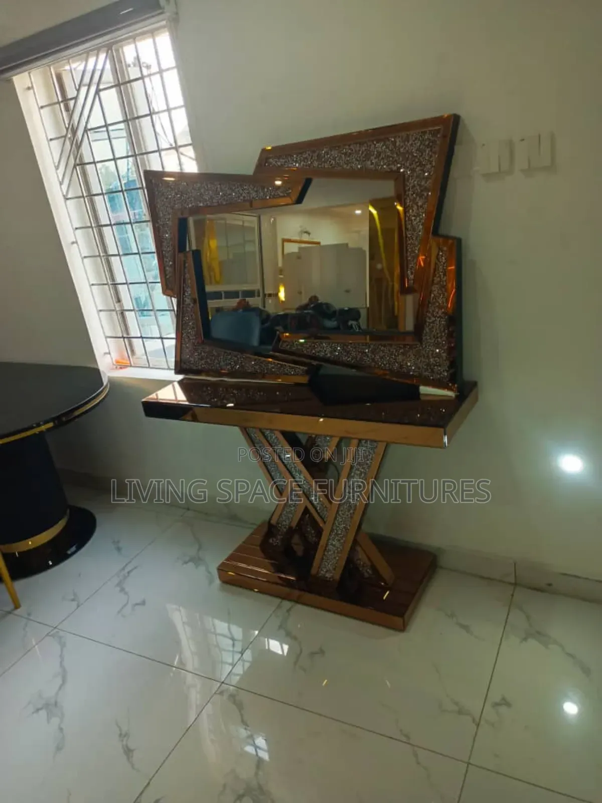 Luxury Designer Console Mirror Set
