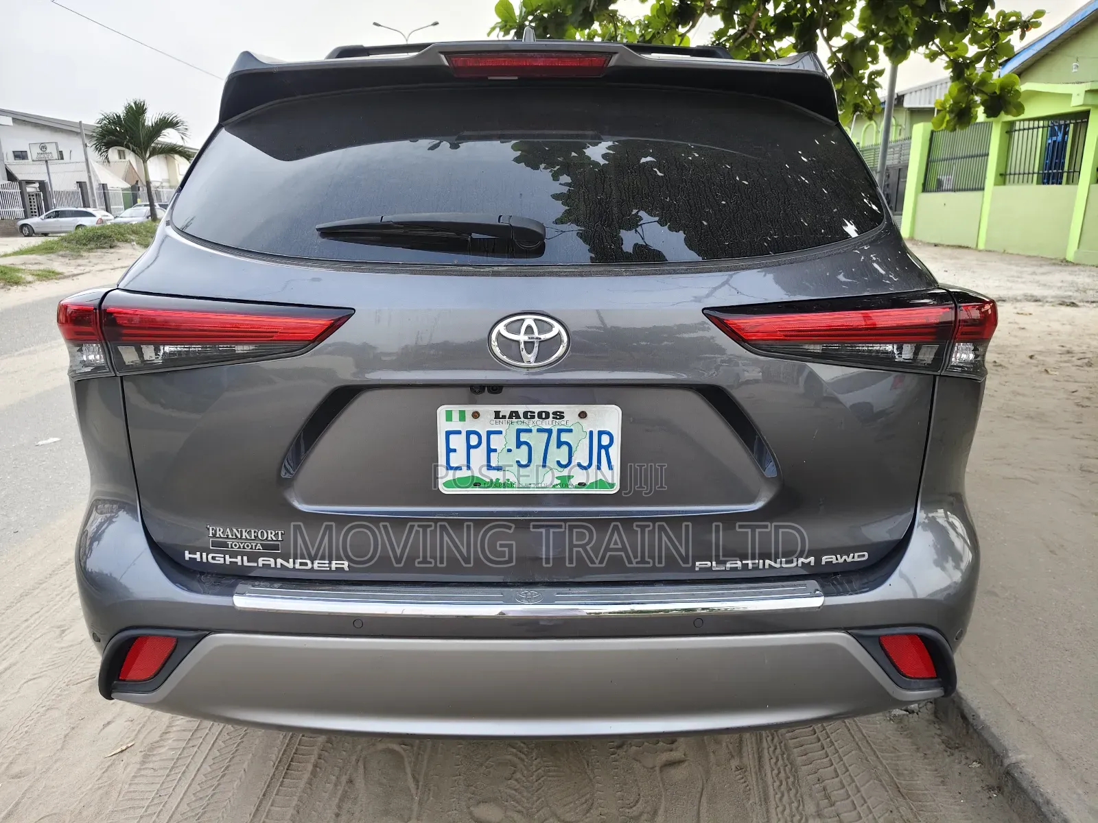 Toyota Highlander Platinum 2022 Gray